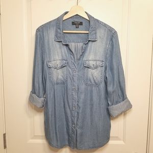 Evernew Denim Button Up Shirt
